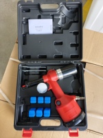 Pistolet à rivets pneumatique de qualité supérieure LM-90611K pour écrous M3-M12, idéal pour la fabrication d'armoires et de boîtiers électriques