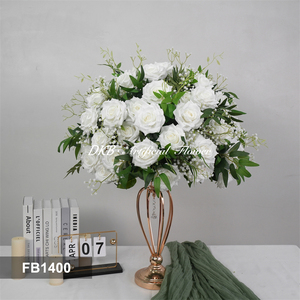 DKB Customized Realistic Large <b>Artificial</b> Silk Peony <b>Hydrangea</b> White and Green Flower Ball for Wedding and Valentine's Day Decor - Product Image 3
