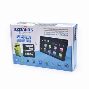 IPS 2din Android12 4 코어 2 + 32GB 리버스 카메라 자동차 DVD 플레이어 헤드 유닛 9/10 인치 범용 Carplay 비디오 autoradio