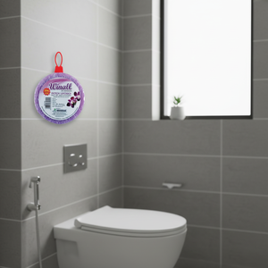 Nouveau design, désodorisant multi-usages suspendu pour toilettes, parfum lavande, conteneur écologique PDCB, assainisseur d'air pour usage domestique - Product Image 3