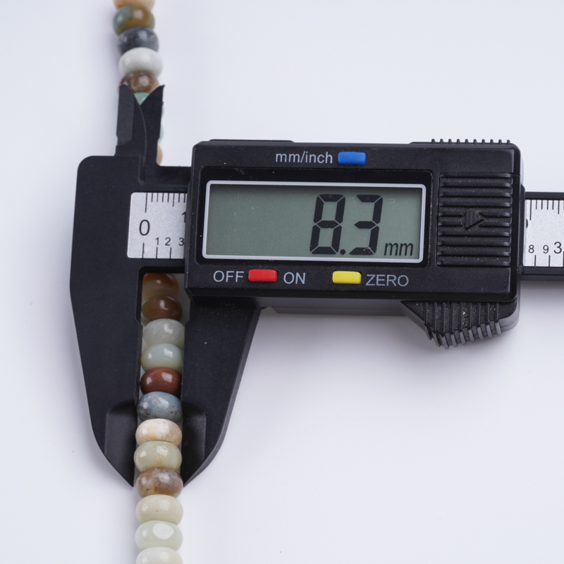 8-8.5mm crystal stone semi-finished loose bead string