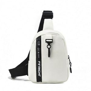 Sac de poitrine classique en cuir PU, design tendance, sac bandoulière décontracté pour femme, sac banane - Product Image 4