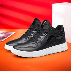 2023 Wholesale Price Men Sneakers Fashion Pu Leather Walking Style Casual Shoes Sneaker For Man