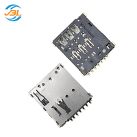 Conector de Tarjeta Micro SIM JBL NANO de 7 Pines, Niquelado, H1.37m, Compatible con Personalización GPS, Compra Integral en Dongguan
