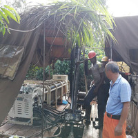 Foreuse portable pour l'exploration géologique, machine de forage carottier, foreuse hydraulique