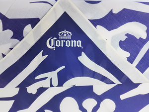 منديل رياضي قطني عصري قابل للتخصيص وشاح مربع كبير مطبوع رقميًا ربطة رأس مزخرفة - Product Image 3