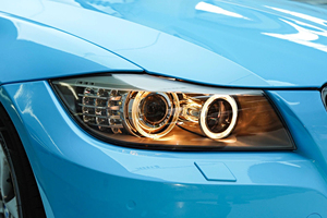 Film de covering automobile bleu ciel PET haute brillance 7,5 mil avec technologie Air Release auto-réparatrice, film vinyle intégral pour changement de couleur - Product Image 6
