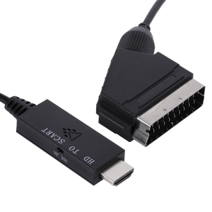 Cavo HDMI HD a <span class=keywords><strong>Scart</strong></span> da 1m 1080P con Alloggiamento in ABS, Cavo Audio Video Maschio-Maschio - Product Image 6