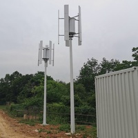 Utilisation de ferme à la maison populaire hors réseau sur la grille 120V/220V/380VAC 5kw 10kw axe vertical éolienne 10kw prix de l'éolienne