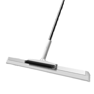 Magic Silicone Squeegee Broom 550mm Wide Blade Floor <b>Scraper</b> With Dense Brush For Bathroom And Glass <b>Cleaning</b> - Product Image 5