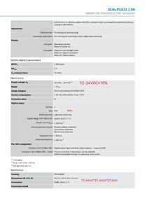 HEINXS Spiegelreflexions-Quadrat-Fotosensor PG3-LR10MNB 12-24VDC <1ms Reaktionszeit Ersetzt Miniatur-Sensoren - Product Image 5
