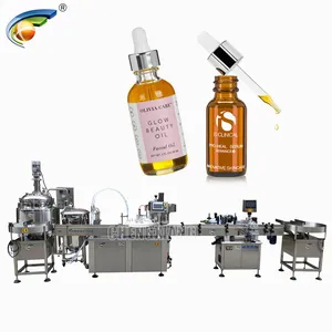 Fast shipping 220V OR 380V Servo Control Dropper bottle 5ml 10ml 15ml 30ml Essential oil Tincture Liquid Filling Machine