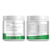 Complément nutritionnel à marque privée OEM, à base de plantes, biologique, végétalien, poudre de protéines de riz, super aliment, enzymes digestives, 240g/bouteille