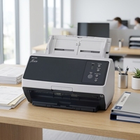Scanner de documents recto-verso A4 Fujitsu Ricoh FI-8150, 50 ppm, 100 ipm, CIS 600 dpi, USB 3.2 pour bureau