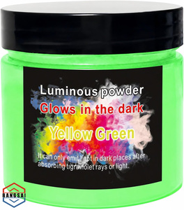 Poudre Luminescente Sans Toxine à Absorption Rapide de la Lumière Solaire, Pigment Phosphorescent pour Projets de Résine Époxy et Peinture d'Ongles - Product Image 1