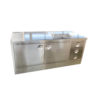 VICTORY KITCHEN - Mueble de Cocina Modular de Acero Inoxidable 304, Diseño Industrial Moderno, Solución Total para Proyectos 1 - Product Image 6