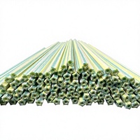 Diffuseurs de roseaux creux innovants (dernier design) - Roseaux en fibre double vitesse, couleurs arc-en-ciel, art floral DIY, durables et éco-responsables
