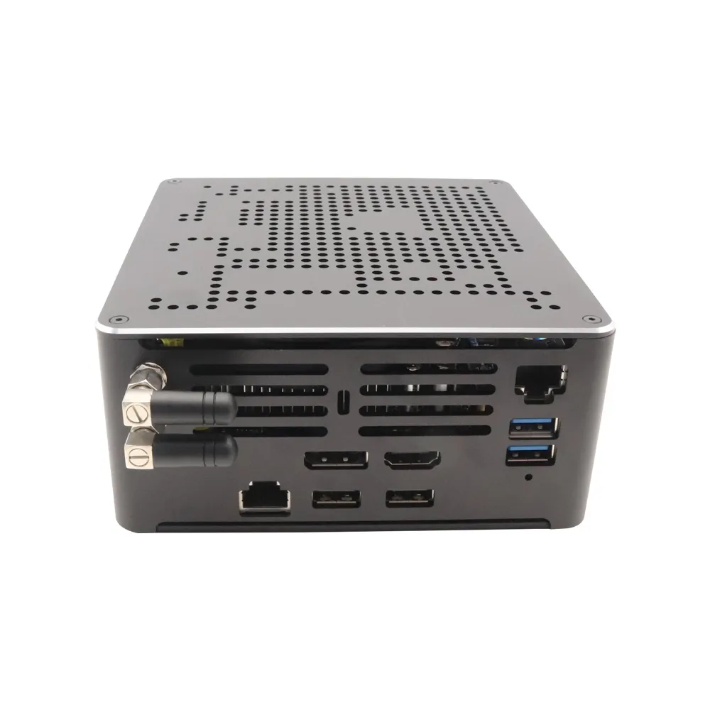 Eglobal yeni 10th Gen Nuc i7 10750H 8 çekirdekli 12 konuları Mini PC 2 Lan Win10 2 * DDR4 2 * M.2 NVME oyun bilgisayarı masaüstü 4K DP HD