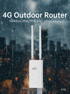Plery R724 4G Lte Draadloze Router Sim Kaart Slot 300Mbps Max Lan Gegevenssnelheid 2.4G Wi-Fi Wep Encryptie Qos Functie Voor Gebruik Buitenshuis - Product Image 6