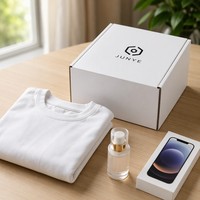 Boîte d'expédition en papier kraft à logo personnalisé, style usine tendance, vente en gros, OEM, faible MOQ, découpée à l'emporte-pièce, auto-scellante, en carton ondulé, emballage plat