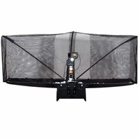 Hui Pang JT-A pingpong robot 9 spin Auto déchargement robot pour formation de ping-pong avec filet de collecte robot de ping-pong
