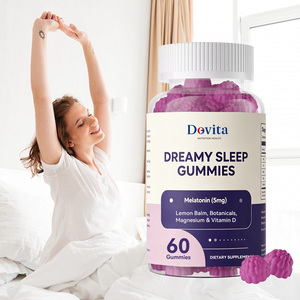 Gomitas para Dormir Sin Melatonina, Fabricante de Suplementos de Marca Privada OEM, Soporte de Relajación con Magnesio, Pedidos al por Mayor, GMP - Product Image 1