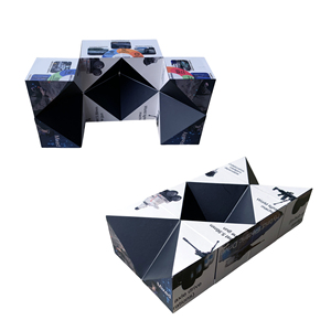 Jouet publicitaire 7 cm, <span class=keywords><strong>cube</strong></span> photo magique pliable magnétique, puzzle infini de décompression en forme de losange diamant - Product Image 4