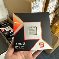 AMD Ryzen 9 9950X3D prosesor kreasi konten dan Gaming dengan soket AM5 170W prosesor Desktop mendukung X670E atau X870E