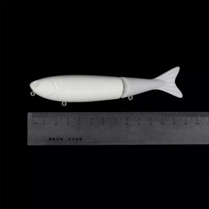 Stock d'ébauches, hochet d'eau multi-sections articulées Swimbait non peint brochet Bass leurre distributeur usine Koder appât - Product Image 2