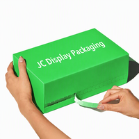 Boîte d'expédition en carton ondulé personnalisée avec logo, bande de déchirement imprimée, auto-adhésive, pour cadeaux, provenant de Chine