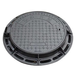 원형 연성철 맨홀 뚜껑 EN124 D400 Hangxing CE/ISO9001 인증 도로용 맞춤형 색상 및 크기 - Product Image 3