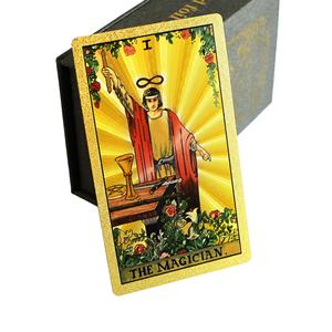 78 Dek <span class=keywords><strong>Tarot</strong></span> Grosir Kartu Oracle Kristal Inggris Papan Ramalan Dek Permainan Penyihir <span class=keywords><strong>Tarot</strong></span> 300 Gaya dengan Buku Panduan - Product Image 5