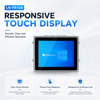 Ordinateur à écran tactile de 10,4 pouces, processeur I7-8550U I3-1215U I5-1235U, design sans ventilateur, SSD en option pour système terminal, PC tout-en-un