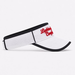 Casquette à visière incurvée de qualité supérieure, logo personnalisé en chenille, tissu technique respirant en maille, visière de sport d'extérieur - Product Image 3