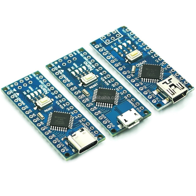 NANO V3.0 ATMEGA328P CH340G Improved Version Development Board with Mini / MICRO / TYPE-C Interface USB Module