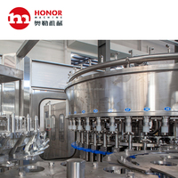 Machine de remplissage Offre Spéciale de vin mousseux en bouteille en plastique complètement automatique de boisson de jus