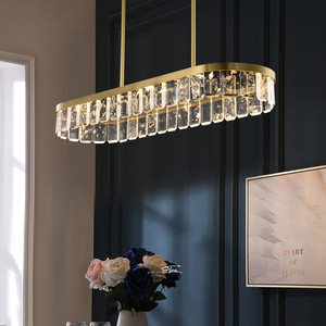 Postmodern Luxury All-Copper Crystal Chandelier Elegant Grand Living Room <b>Dining</b> Room Villa <b>Dining</b> Room <b>Light</b> Pendant <b>Light</b> - Product Image 4