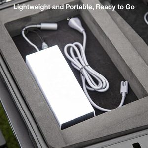 Hot 195W Starlink Gen 3 Power Adapter 57V 3.45A <strong>Charger</strong> with Detachable C8 Waterproof DC Port Type-C PD Function - Product Image 2