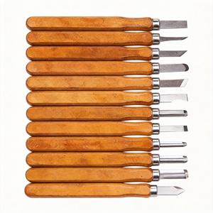 Ensemble <span class=keywords><strong>de</strong></span> couteaux à sculpter le <span class=keywords><strong>bois</strong></span>, kit <span class=keywords><strong>de</strong></span> 12 pièces, outils <span class=keywords><strong>de</strong></span> sculpture manuels <span class=keywords><strong>en</strong></span> acier inoxydable, sculpture DIY, pour experts et débutants, étui rigide - Product Image 1