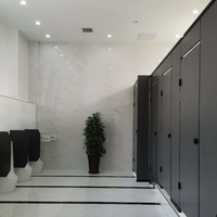 Partisi Toilet HPL AOGAO 12mm dari Papan Fenolik untuk Toilet Umum