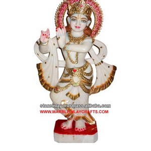 รูปปั้นพระพุทธคริสนาหินอ่อนสีขาว - Product Image 1