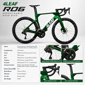Bicicleta de Carretera de Carbono 700C Aero Racing Completa con BB T47, Ruedas Wheeltop EDS TX y Cambio Electrónico Inalámbrico <span class=keywords><strong>Aeroad</strong></span> - Product Image 6