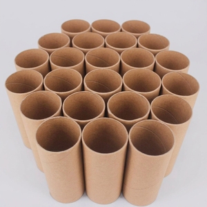 Oem Odm Custom Size Empty Toilet Tissue <b>Paper</b> Core Recycled <b>Thick</b> <b>Wall</b> Cardboard Tube For Bathroom Tissue Production - Product Image 1