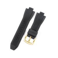 Bracelet de montre en caoutchouc respirant pour plongée sportive 29*13mm pour montres étanches MK9019 8295 8492 MK9020 8184 872