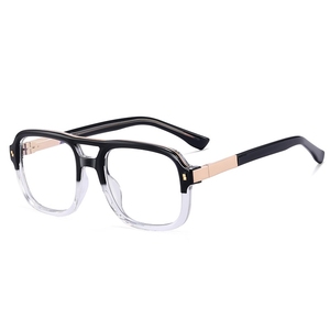 81186 haute qualité hommes <span class=keywords><strong>anti</strong></span>-réflexion double pont métal <span class=keywords><strong>bleu</strong></span> lumière bloquant lunettes hommes oeil <span class=keywords><strong>verre</strong></span> cadre <span class=keywords><strong>anti</strong></span> lumière bleue - Product Image 4
