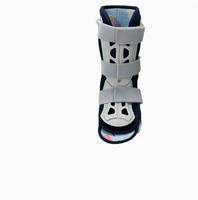 Attelle de cheville et de mollet LB pour enfants, support de remplacement de la chaussure de plâtre, attelle de marche pour membre inférieur en polyester