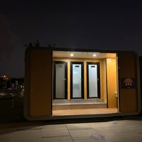 Toilettes publiques personnalisées, écologiques et de luxe, pour parcs extérieurs, chantiers de construction, attractions touristiques, toilettes mobiles en métal