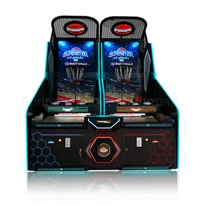 Fun Park Factory Wholesale 65" Brand-New LCD Basketball Super Star Multiplayer Online Basketball Gaming Machine for Game Center