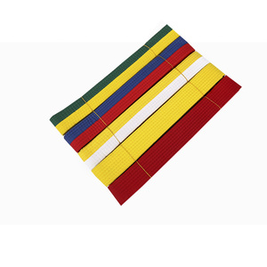 Vente en gros, ceintures de <span class=keywords><strong>Judo</strong></span> d'arts martiaux multicolores, ceinture noire de taekwondo pour l'école de <span class=keywords><strong>dojo</strong></span> - Product Image 5