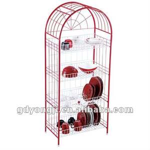 FIRST HORSE Égouttoir à vaisselle multifonctionnel à 4 niveaux, structure robuste, détachable - Product Image 4